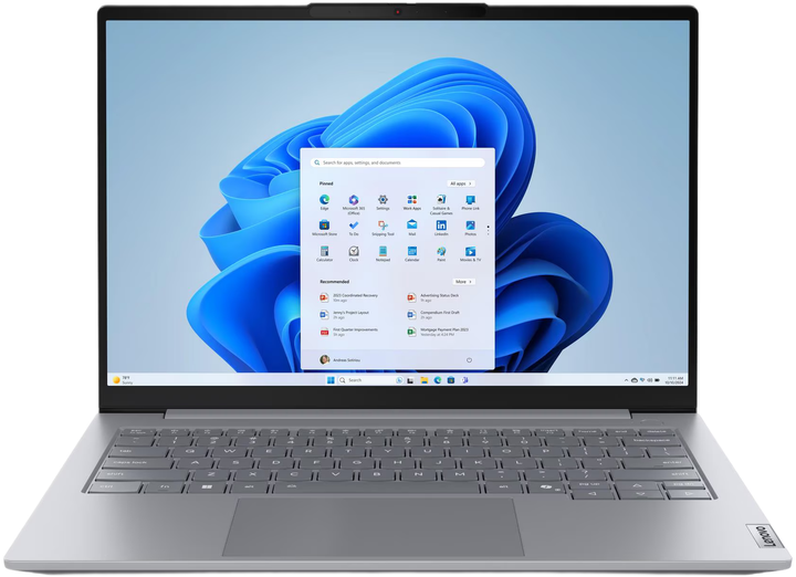 Ноутбук Lenovo ThinkBook 14 G8 IRL (21SGA03DPB) Arctic Grey - зображення 2