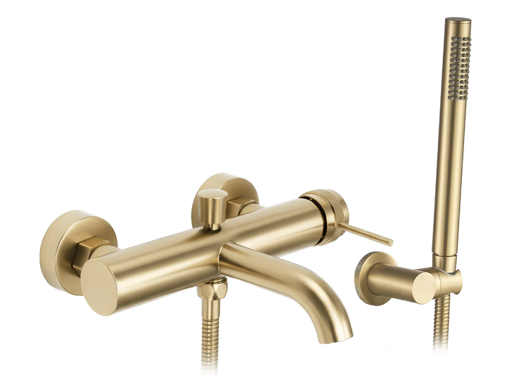 Смеситель для ванны Rea Lungo Grip brushed gold REA-B6398 - Фото 1 Смеситель для ванны Rea Lungo Grip brushed gold REA-B6398 - изображение 1