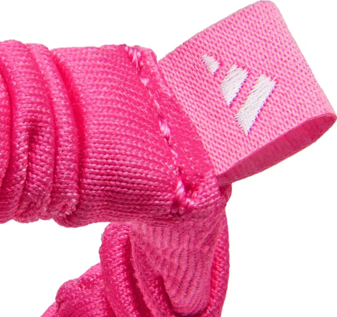 Гумки для волосся Adidas Hair Scrunchies 2pk м'яка тканина чорний, рожевий - Фото 3 Гумки для волосся Adidas Hair Scrunchies 2pk м'яка тканина чорний, рожевий - зображення 3