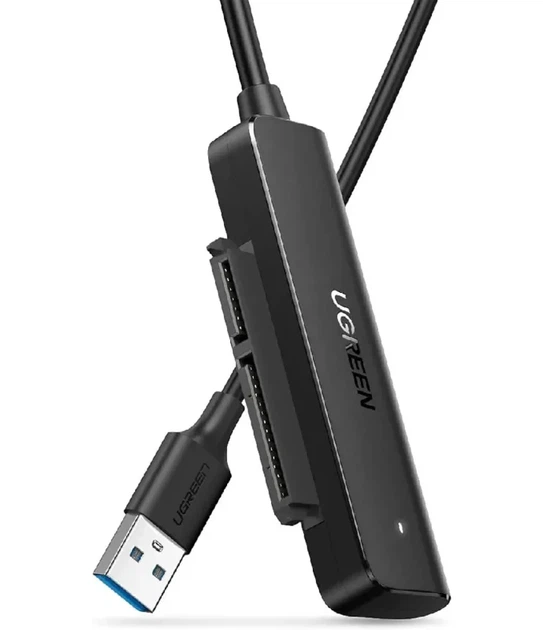 Внешний карман UGREEN CM321 USB-A to 2.5-Inch SATA Converter 50см - Фото 1 Внешний карман UGREEN CM321 USB-A to 2.5-Inch SATA Converter 50см - изображение 1
