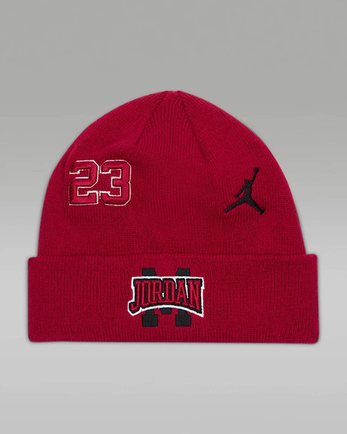 Детский вязаный набор Jordan Nike шапка и перчатки 1159864663 (Красный 8-20) на обхват головы 50-55 см - Фото 2 Детский вязаный набор Jordan Nike шапка и перчатки 1159864663 (Красный 8-20) на обхват головы 50-55 см - изображение 2