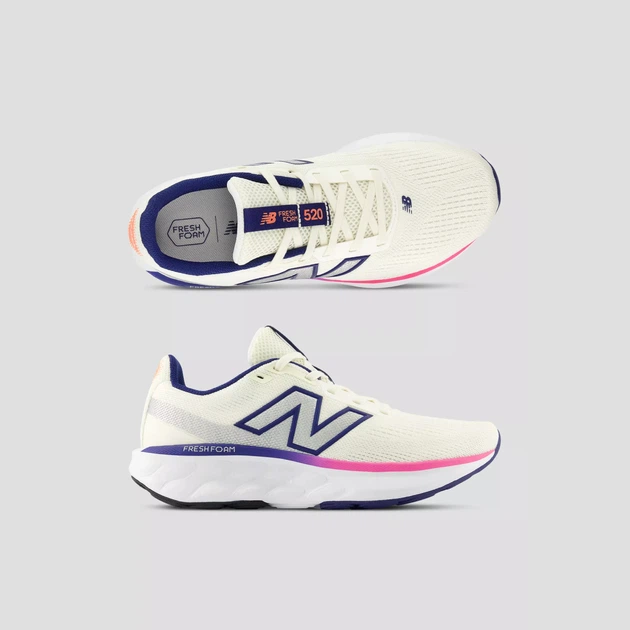 Женские кроссовки Fresh Foam 520v9 New Balance 40,5 (9 US) 25,8 см Молочный 1161025493 - Фото 12 Женские кроссовки Fresh Foam 520v9 New Balance 40,5 (9 US) 25,8 см Молочный 1161025493 - изображение 12