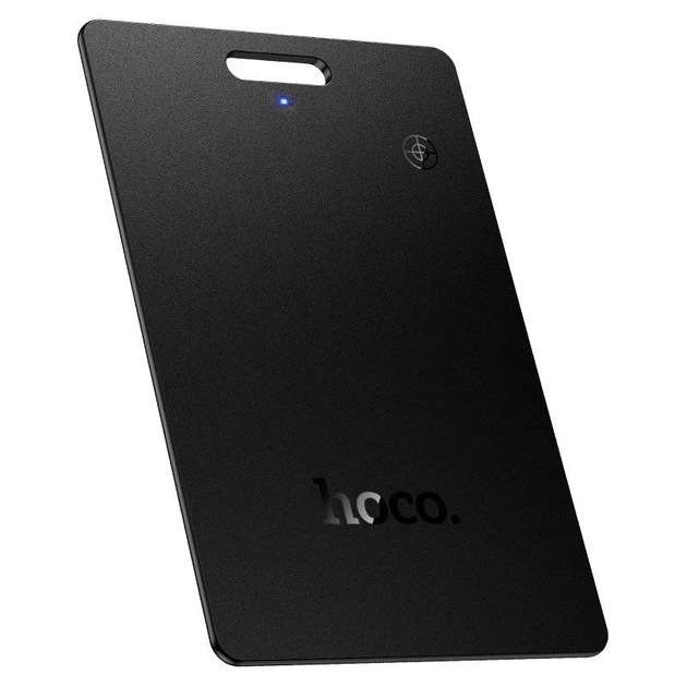Умный поисковый трекер-карта HOCO E102 Nida Dual card type anti-lost device с поддержкой Apple Find My и Android Find Hub Черный - изображение 3