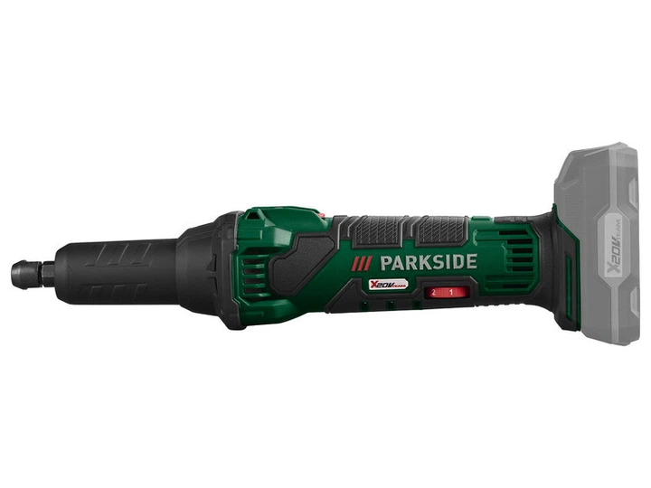 Аккумуляторная прямая шлифовальная машина 20В, Parkside PGSA 20-Li A1, (без аккумулятора и зарядного устройства) - Фото 3 Аккумуляторная прямая шлифовальная машина 20В, Parkside PGSA 20-Li A1, (без аккумулятора и зарядного устройства) - изображение 3