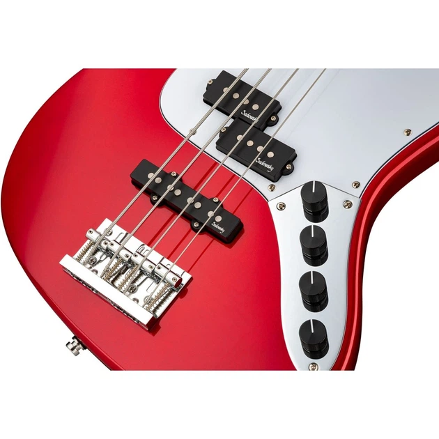 Бас-гитара Sadowsky MetroExpress 21-Fret Hybrid P/J Bass Maple 4-String Candy Apple Red Metallic [170382] - изображение 5
