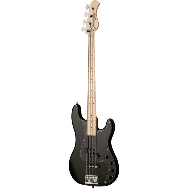 Бас-гітара Sadowsky MetroLine 21-Fret Hybrid P/J Bass Ash 4-String Solid Black Satin [170373] - зображення 3