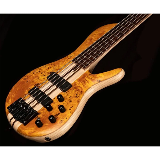 Бас-гітара Cort A5 Plus SC Amber Open Pore [169385] - зображення 8