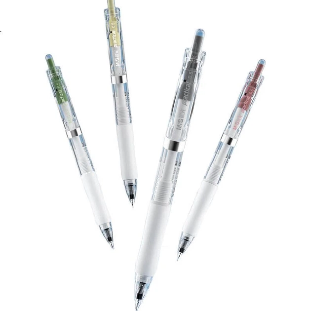 Гелевая ручка M&G Stationery K35 с выдвижным стержнем, 0,5 мм, черная, наконечник ST, стильная, быстросохнущая, практичная для экзаменов и практики, чернила на водной основе, упаковка из 12 штук, AGPK3558A - Фото 1 Гелевая ручка M&G Stationery K35 с выдвижным стержнем, 0,5 мм, черная, наконечник ST, стильная, быстросохнущая, практичная для экзаменов и практики, чернила на водной основе, упаковка из 12 штук, AGPK3558A - изображение 1