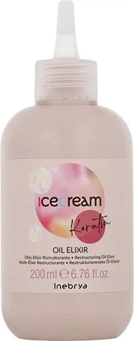Еліксир-олія для волосся Inebrya Ice Cream Keratin З кератином 200 мл (8008277263144) - Фото 1 Еліксир-олія для волосся Inebrya Ice Cream Keratin З кератином 200 мл (8008277263144) - зображення 1