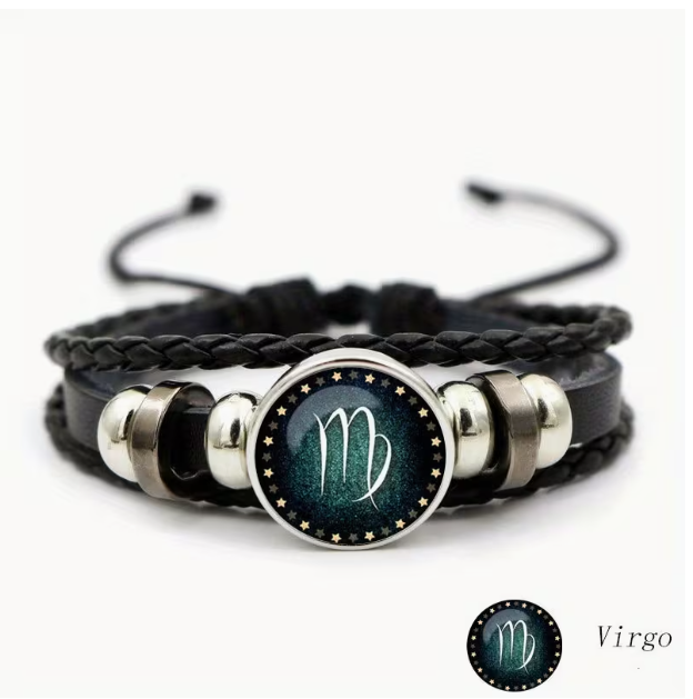 Браслет со знаком зодиака «Zodiac Cord» (Светится в темноте) Діва 1 шт - Фото 1 Браслет со знаком зодиака «Zodiac Cord» (Светится в темноте) Діва 1 шт - изображение 1