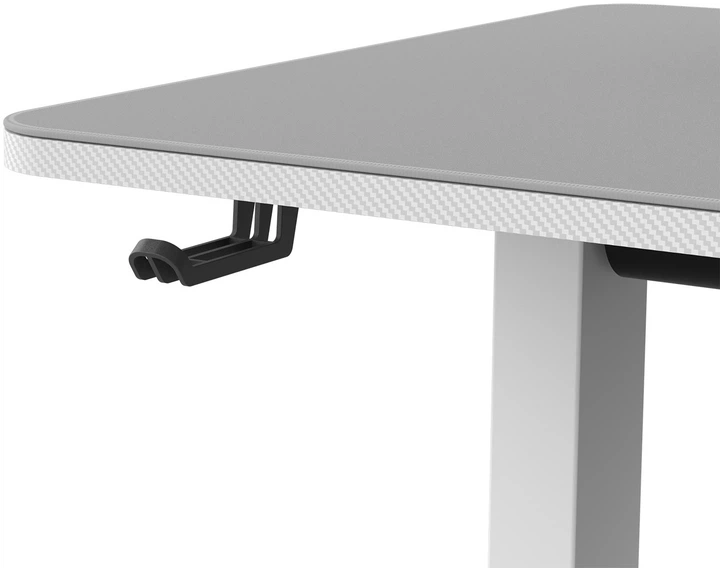 Biurko z elektryczną regulacją wysokości Cougar E-Star 140x60 cm White (4710483779664) - obraz 8