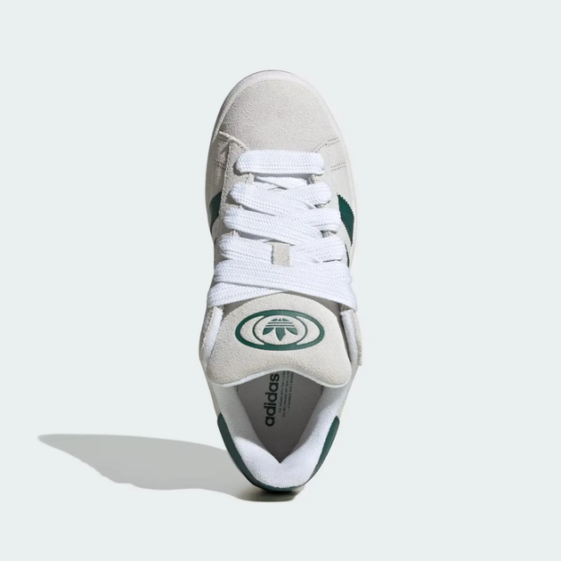 Кросівки Adidas Campus 00S W Crystal White/Core White/Collegiate Green 7/38.5/25см - Фото 5 Кросівки Adidas Campus 00S W Crystal White/Core White/Collegiate Green 7/38.5/25см - изображение 5