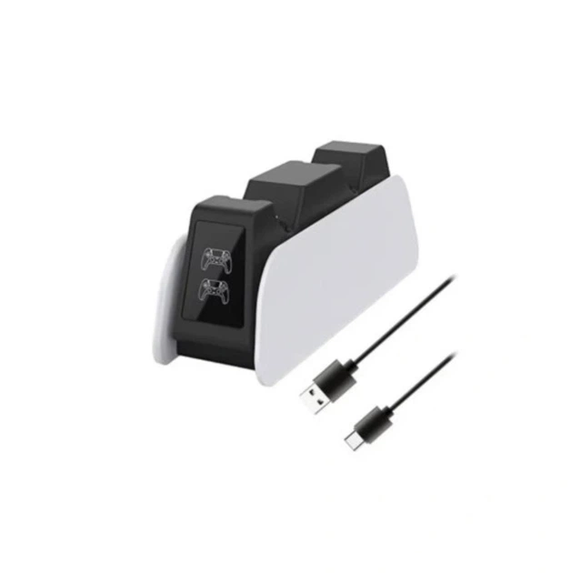 Зарядная Док Станция для геймпадов Sony DualSense PS5 Зарядка для джойстика PlayStation 5 с LED индикаторами - Фото 3 Зарядная Док Станция для геймпадов Sony DualSense PS5 Зарядка для джойстика PlayStation 5 с LED индикаторами - изображение 3