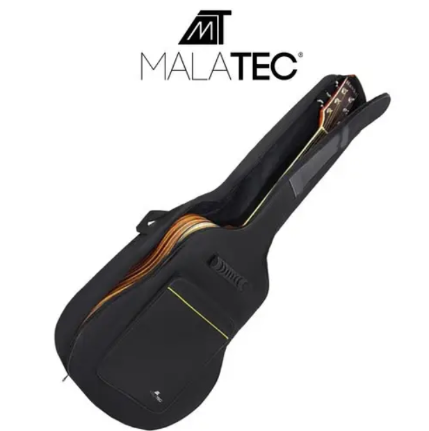 Чехол для переноски гитары Malatec с плечевыми ремнями и карманами - изображение 2