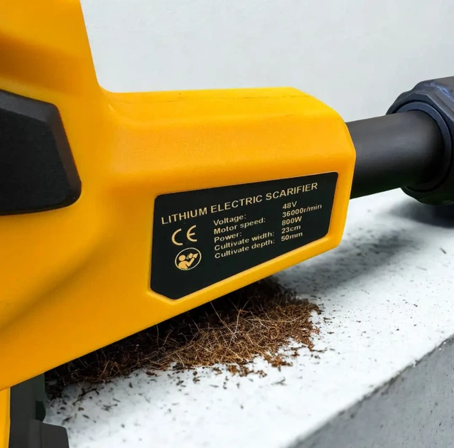 Акумуляторний культиватор DeWalt Maximal Pro 48 В міні мотокультиватор 2800 Вт безщітковий 6 А·год з 2 акумуляторами електротяпка для розпушування ґрунту саду городу грядок Fenix 25 - зображення 6