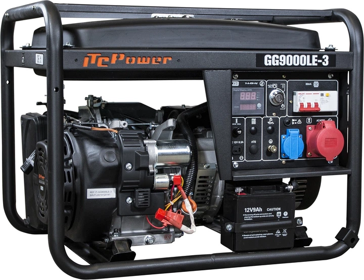 Генератор ITC Power Petrol gen set (GG9000LE) - зображення 2