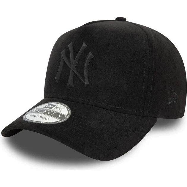 Кепка New Era Curved Brim Frame Faux Suede New York Yankees One size Black (60580814) - изображение 3