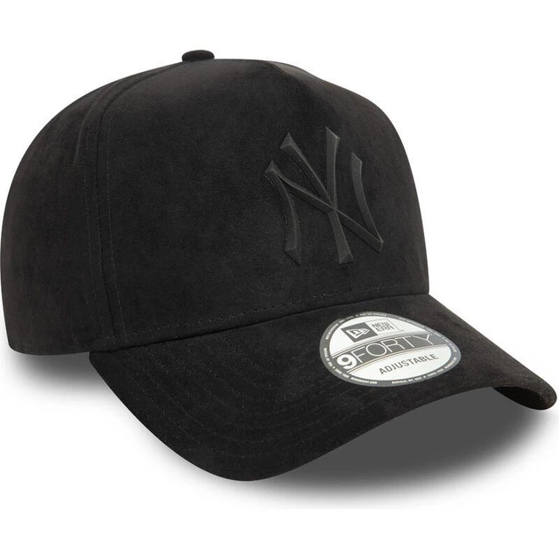Кепка New Era Curved Brim Frame Faux Suede New York Yankees One size Black (60580814) - изображение 5