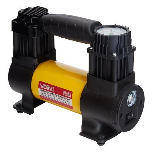 Компрессор автомобильный "VOIN" VL-590 150psi/15Amp/40л/прикур./фонарь - Фото 2 Компрессор автомобильный "VOIN" VL-590 150psi/15Amp/40л/прикур./фонарь - изображение 2