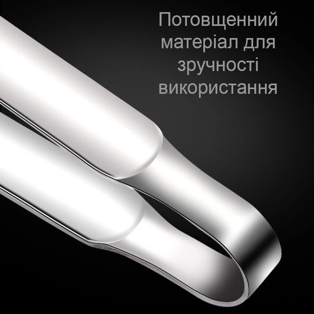 Пинцет кулинарный кухонный для сервировки блюд из нержавеющей стали (LB-234376) - изображение 4