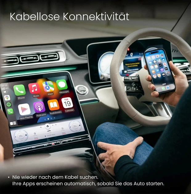 Беспроводной адаптер Ottocast Mini Pico — CarPlay и Android Auto (USB A) - изображение 5