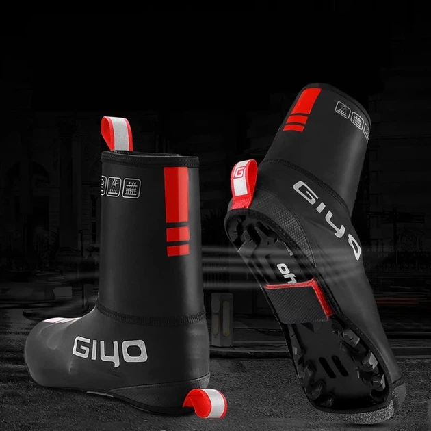 Велобахіли Giyo RD-101 двошарові дощові з мікрофлісом - Фото 2 Велобахіли Giyo RD-101 двошарові дощові з мікрофлісом - зображення 2