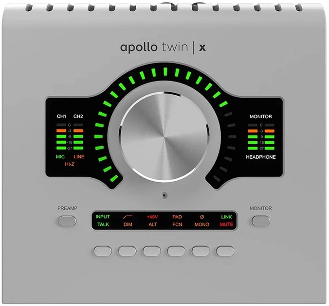 Аудиоинтерфейс Universal Audio Apollo Twin X Quad Gen 2 Essentials+ - Фото 1 Аудиоинтерфейс Universal Audio Apollo Twin X Quad Gen 2 Essentials+ - изображение 1