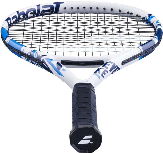 Ракетка для тенниса Babolat EVOKE TEAM синяя легкая для начинающих и любителей контроль мяча - изображение 2