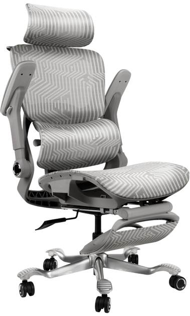 Кресло офисное GT RACER B-519 Gray/Light Gray - Фото 1 Кресло офисное GT RACER B-519 Gray/Light Gray - изображение 1