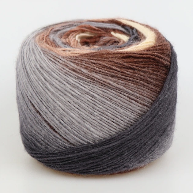Пряжа YarnArt Lana Fresco, «Місячне світло» №8114 — 100 г / 380 м, секційна вовняна пряжа для шалей, бактусів, светрів та аксесуарів - Фото 3 Пряжа YarnArt Lana Fresco, «Місячне світло» №8114 — 100 г / 380 м, секційна вовняна пряжа для шалей, бактусів, светрів та аксесуарів - зображення 3