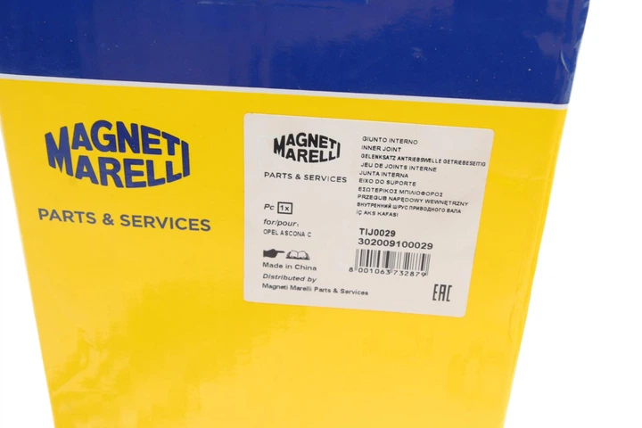 ШРУС внутренний Opel Vectra 1.7 D/1.8 S/2.0i 88-95 (34/22z) (TIJ0029) Magneti Marelli 302009100029 - Фото 4 ШРУС внутренний Opel Vectra 1.7 D/1.8 S/2.0i 88-95 (34/22z) (TIJ0029) Magneti Marelli 302009100029 - изображение 4
