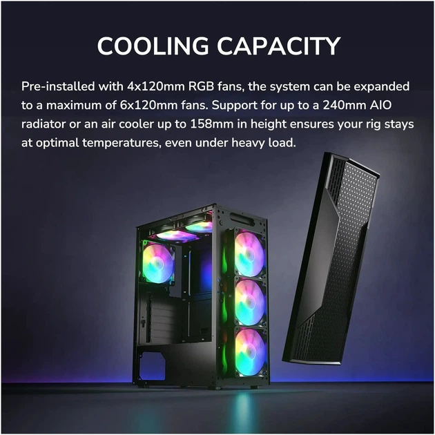 Корпус Cougar MX110 RGB - Фото 12 Корпус Cougar MX110 RGB - изображение 12