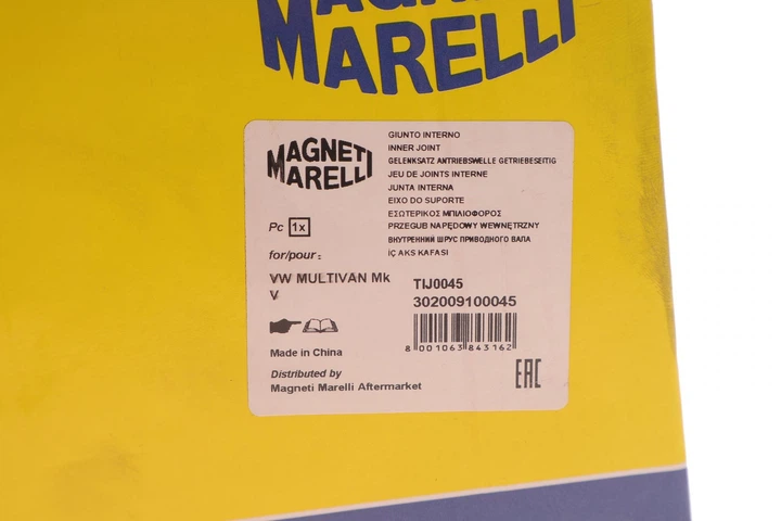ШРУС внутренний VW T5 2.5TDi 03-(R) (TIJ0045) Magneti Marelli 302009100045 - изображение 2