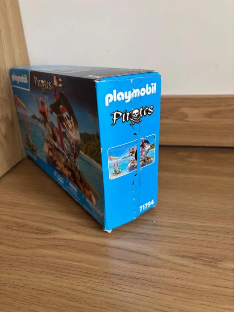 Уцінка Ігровий набір Playmobil Pirates Піратський пліт зі скарбами 71794 41 деталь (SKU-356.1) - Фото 7 Уцінка Ігровий набір Playmobil Pirates Піратський пліт зі скарбами 71794 41 деталь (SKU-356.1) - изображение 7