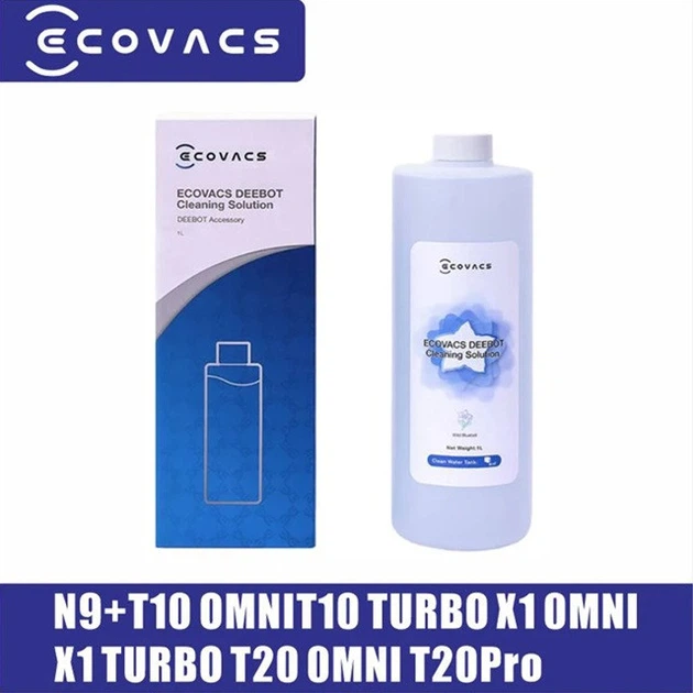 Моющее средство Ecovacs ( Оригинал ) для робот пылесосов , ручных пылесосов 1000 мл. - Фото 2 Моющее средство Ecovacs ( Оригинал ) для робот пылесосов , ручных пылесосов 1000 мл. - изображение 2