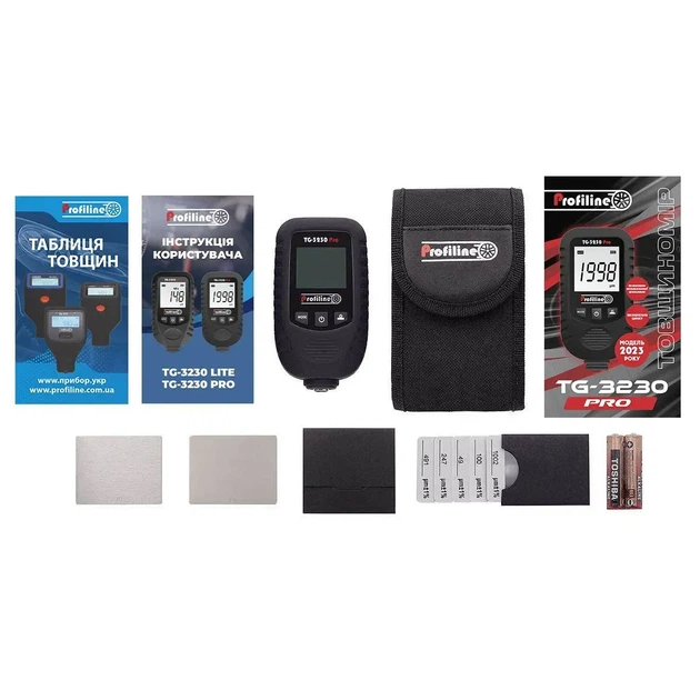 Толщиномер Profiline TG-3230 Pro (Fe+Zn+NFe металлы+металлизированная шпатлевка, автокалибровка) - изображение 7