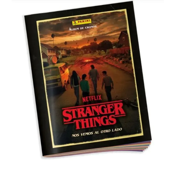 Коллекционный альбом наклеек Panini Stranger Things Al Otro Lado и 4 пакетика наклеек - Фото 4 Коллекционный альбом наклеек Panini Stranger Things Al Otro Lado и 4 пакетика наклеек - изображение 4