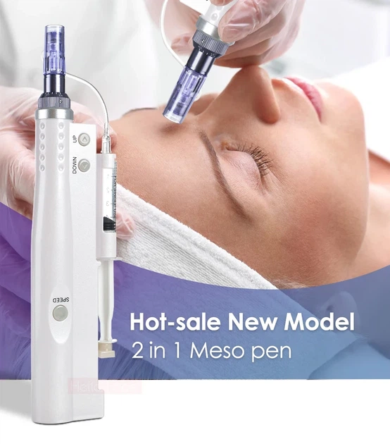 HydraPen Pro з автоматичним подаванням сироватки для мікронідлінгу та мезотерапії обличчя, омолодження - зображення 4