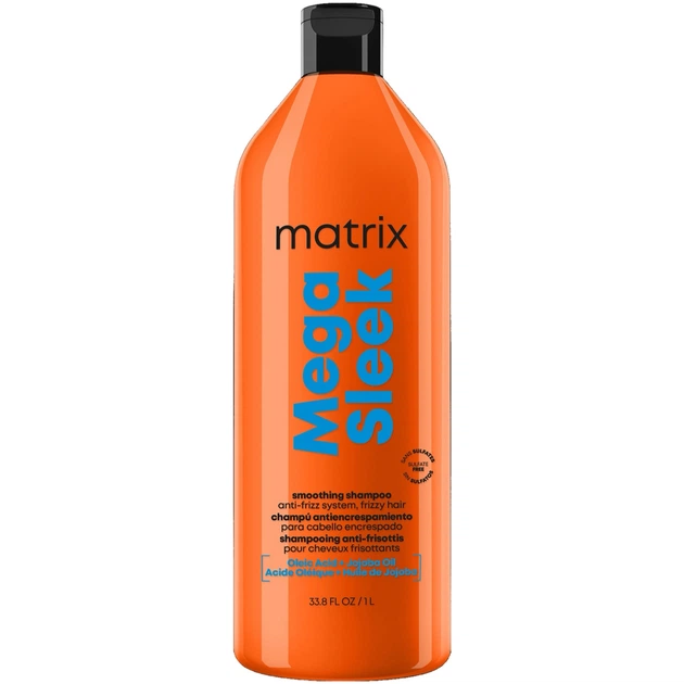 Шампунь MATRIX Total Results Mega Sleek для гладкості неслухняного волосся 1000 мл - Фото 1 Шампунь MATRIX Total Results Mega Sleek для гладкості неслухняного волосся 1000 мл - изображение 1
