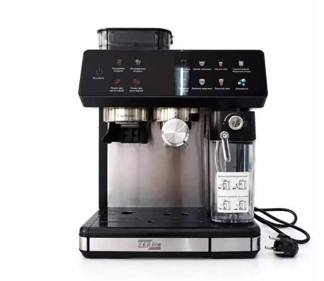 Автоматическая кофемашина Zepline ZP-6807 20 Bar 220В/1500 Вт резервуар 2.6 л - изображение 8