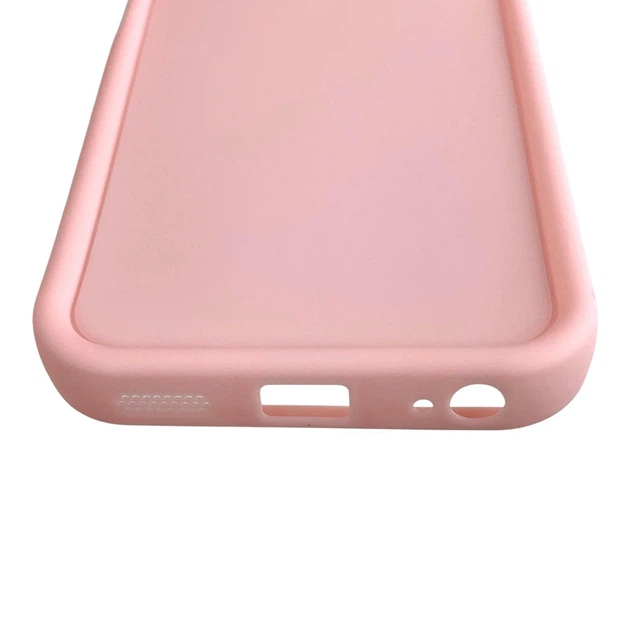 Чехол силиконовый Soft Touch для Tecno Spark Go 2 (KM4) розовый (Полная защита камеры) - Фото 6 Чехол силиконовый Soft Touch для Tecno Spark Go 2 (KM4) розовый (Полная защита камеры) - изображение 6