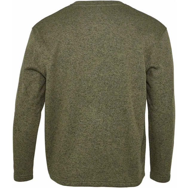 Пуловер Orbis Textil Herrenpullover Strick-Fleece S Оливковый - изображение 2