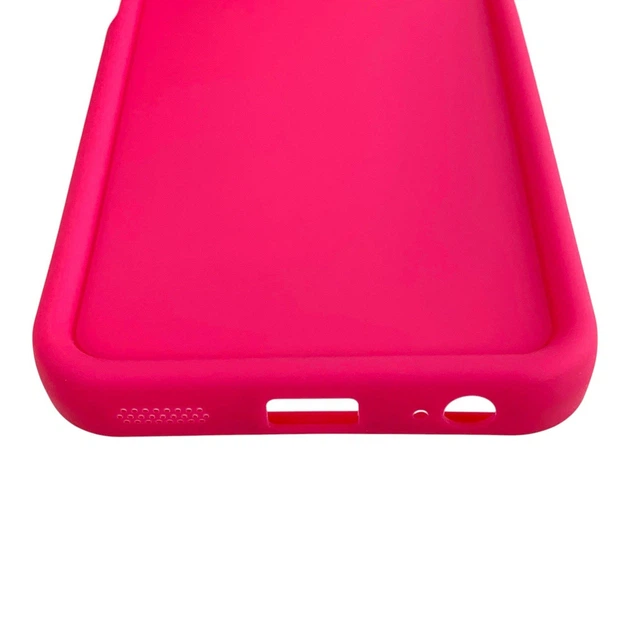 Чехол силиконовый Soft Touch для Tecno Spark 10 Pro (KI7) малиновый (Полная защита камеры) - Фото 6 Чехол силиконовый Soft Touch для Tecno Spark 10 Pro (KI7) малиновый (Полная защита камеры) - изображение 6