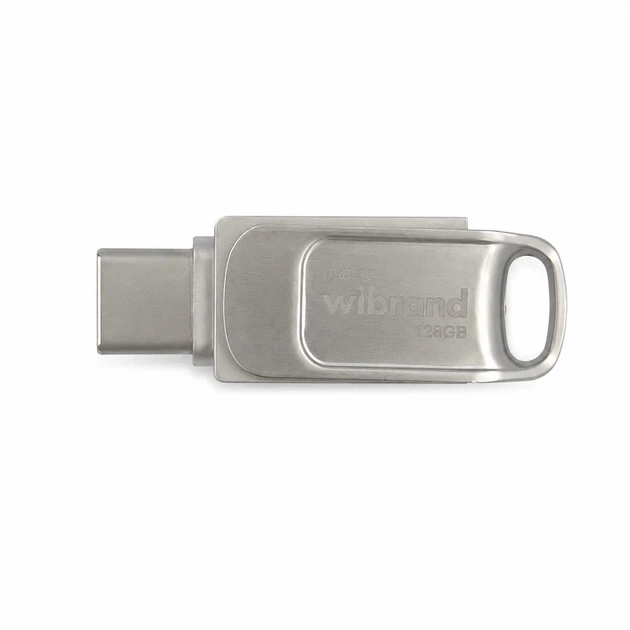 Флеш-накопичувач Wibrand USB 3.2 Gen1 Bee 128GB USB Type-A/USB Type-C Silver - Фото 1 Флеш-накопичувач Wibrand USB 3.2 Gen1 Bee 128GB USB Type-A/USB Type-C Silver - изображение 1