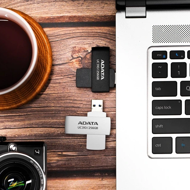 Флеш-накопичувач ADATA USB 3.2 UC310 128Gb Black - Фото 5 Флеш-накопичувач ADATA USB 3.2 UC310 128Gb Black - изображение 5