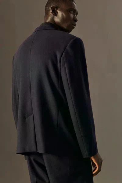 Блейзер чоловічий COS single-breasted wool-blend blazer - relaxed 1184734001 Eur 50 Синій - Фото 3 Блейзер чоловічий COS single-breasted wool-blend blazer - relaxed 1184734001 Eur 50 Синій - зображення 3