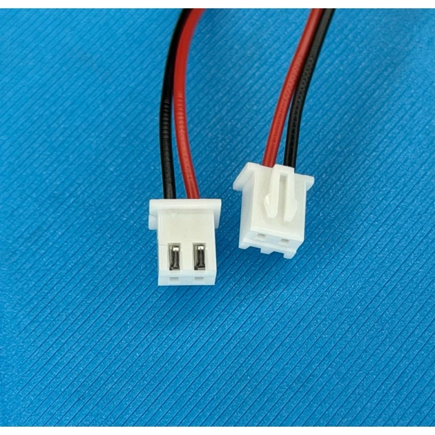 Роз'єм JST XH2,54 штекер 2pin x 200mm - Фото 1 Роз'єм JST XH2,54 штекер 2pin x 200mm - изображение 1