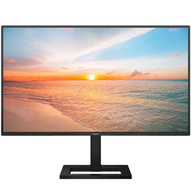 TFT 27" Philips 27E1N1300AE, IPS, 100Hz, 1ms, HDMI, USB-C, USB hub, HAS, колонки, чорний (27E1N1300AE/00) - Фото 1 TFT 27" Philips 27E1N1300AE, IPS, 100Hz, 1ms, HDMI, USB-C, USB hub, HAS, колонки, чорний (27E1N1300AE/00) - зображення 1
