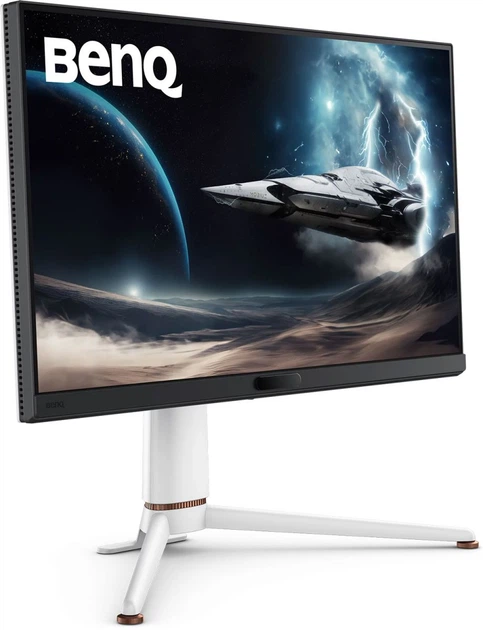 TFT 27" BenQ EX271U, 4K UHD, IPS, 165Гцб 1ms, HDMI, DP, USB-C, HAS, Pivot, чорно-білий (9H.LN2LB.QBE) - Фото 2 TFT 27" BenQ EX271U, 4K UHD, IPS, 165Гцб 1ms, HDMI, DP, USB-C, HAS, Pivot, чорно-білий (9H.LN2LB.QBE) - зображення 2