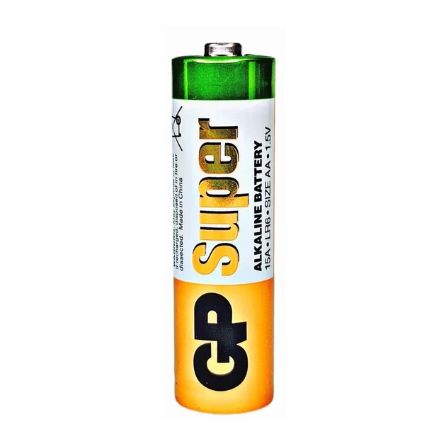 Батарейка Gp AA LR6 Super Alcaline * 40 (GP15AETA21EAN-2GDP40 / 4891199217210) - Фото 1 Батарейка Gp AA LR6 Super Alcaline * 40 (GP15AETA21EAN-2GDP40 / 4891199217210) - изображение 1